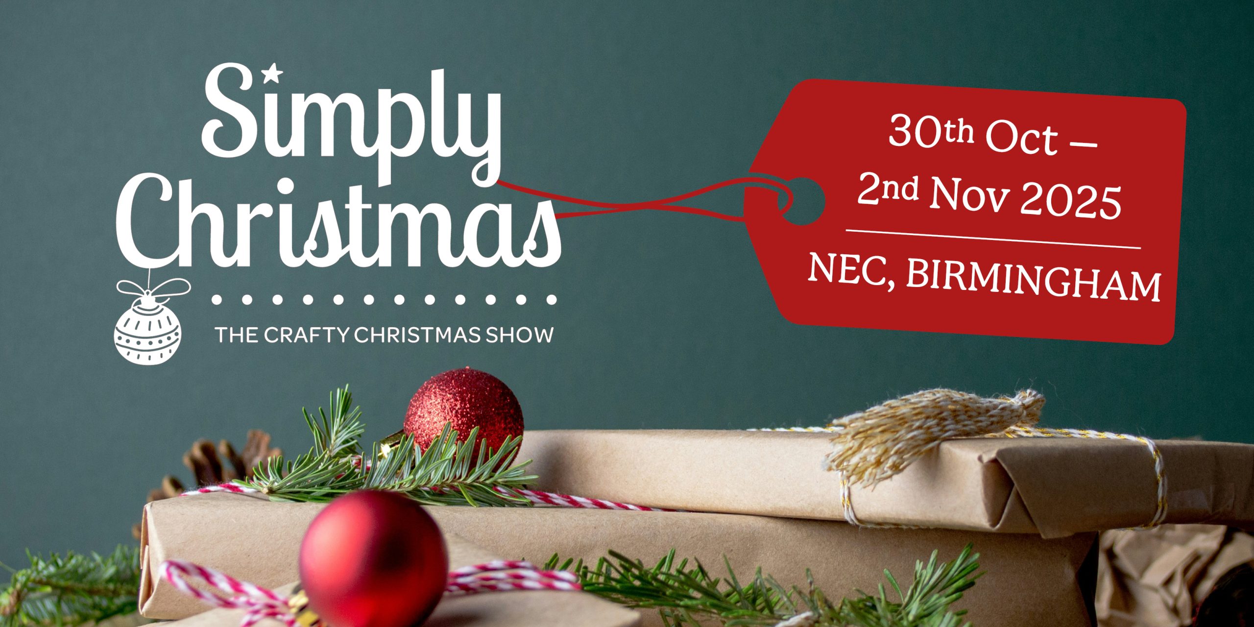 Simply Xmas NEC 25 - Website banner